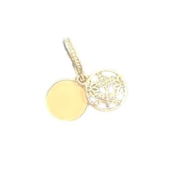 Authentic Retired Pandora Springtime Dangle/Soft Pink Enamel 791843EN40 NWT - Picture 3 of 5